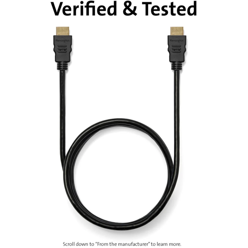 Imagen 10 de Cable HDMI Macho a HDMI Macho V2.0 Longitud 1.8mts Color Negro - Kensington