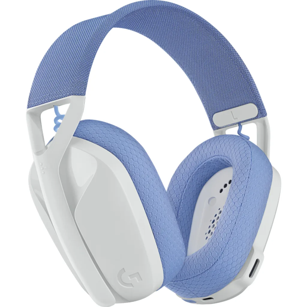 Imagen 1 de Audífonos Inalámbricos Logitech G435 Dolby Atmos Lightspeed Dongle USB Bt Blanco