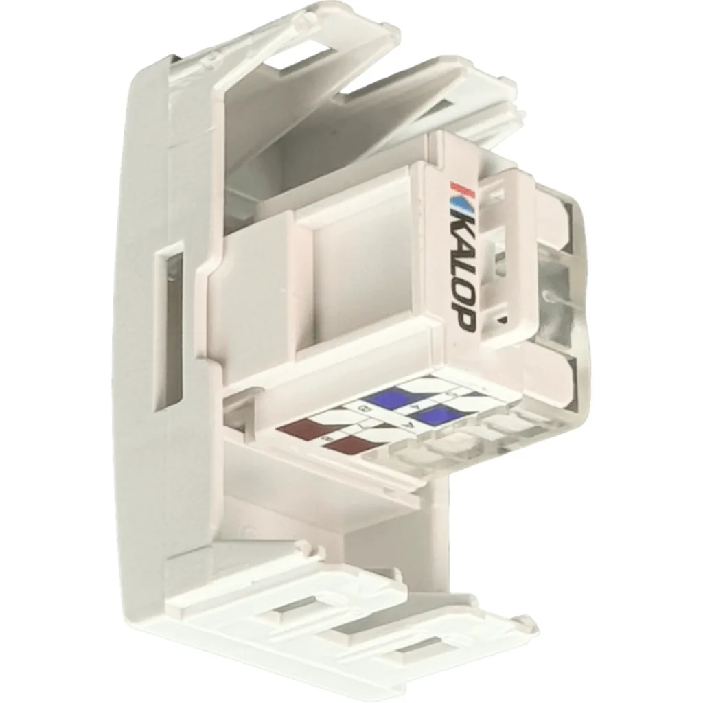 Imagen 4 de KALOP Blanco Cat6 RJ45 8P8C inc-Keyston AutoPunch req-Bastidor KL40339