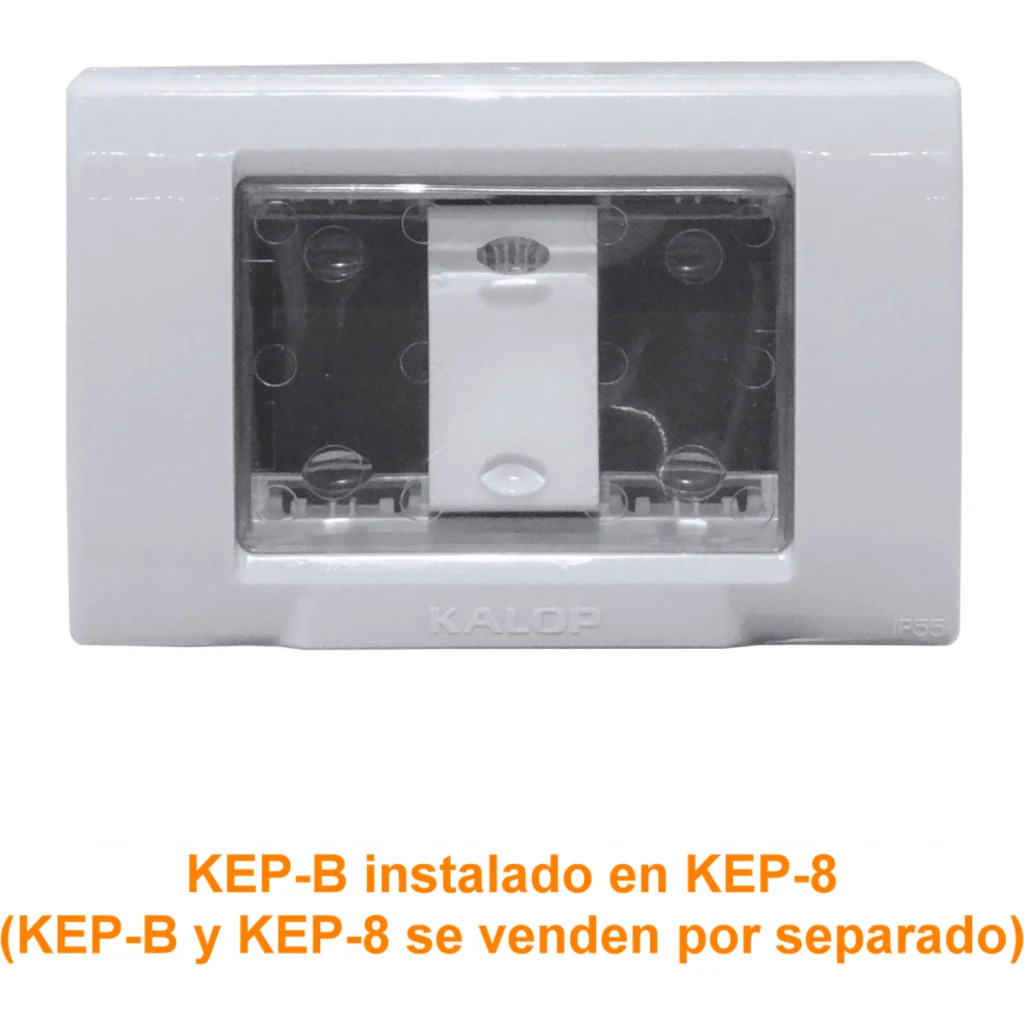 KALOP Blanco Bipolar 9/12 4pin Interruptor 10A 250V req/KEP-A KL40175