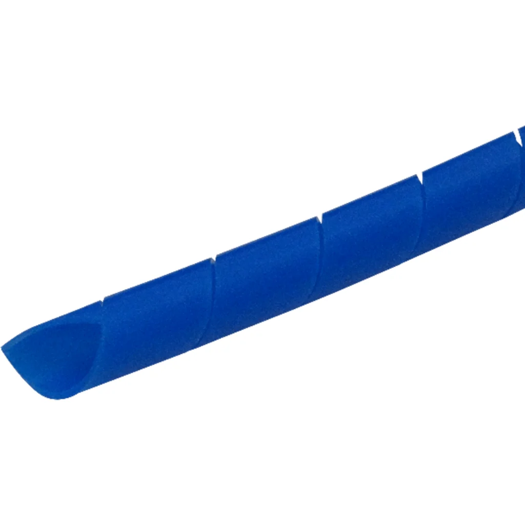 Imagen 2 de PE Azul 12mt 12/15/0,85mm Espiral Atrapa Cable Ordenador
