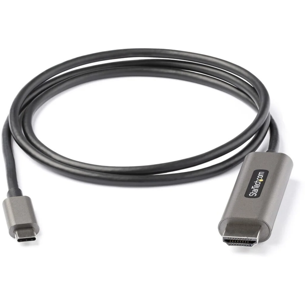 Imagen 2 de Cable Adaptador USB-C a HDMI 2.0b 4K UHD 60Hz HDR10 Activo 1mt Gris - StarTech
