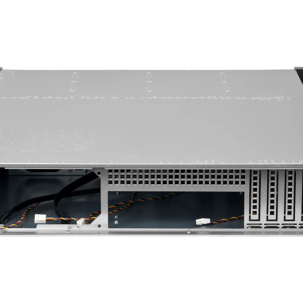 Imagen 5 de LINKMADE 2U Storage Case p/Rack 12x3,5-Hotswap MATX req/Fuente-ATX