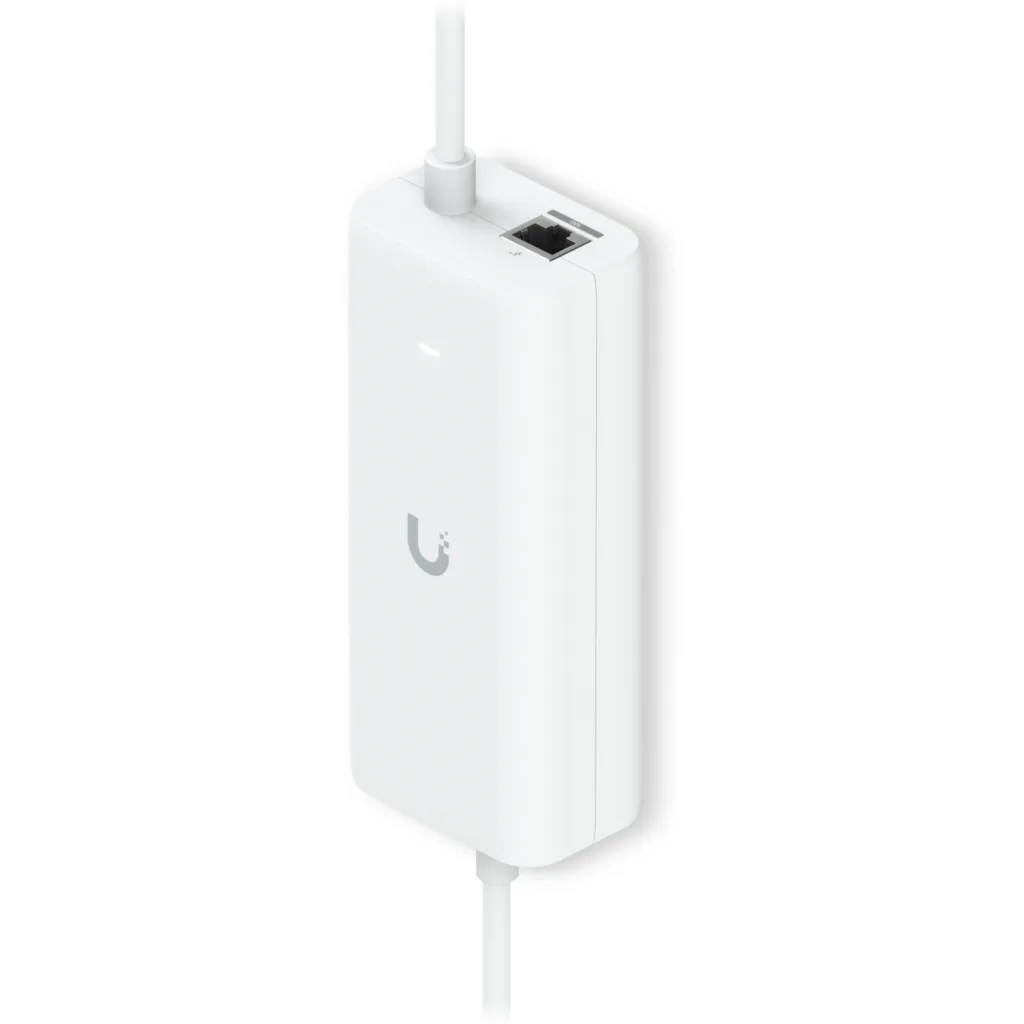 UniFi U-POE+-USBC 30W Inyector PoE+ 0,65A 802.3at Req: Cable Trebol-C5 modelo 1163