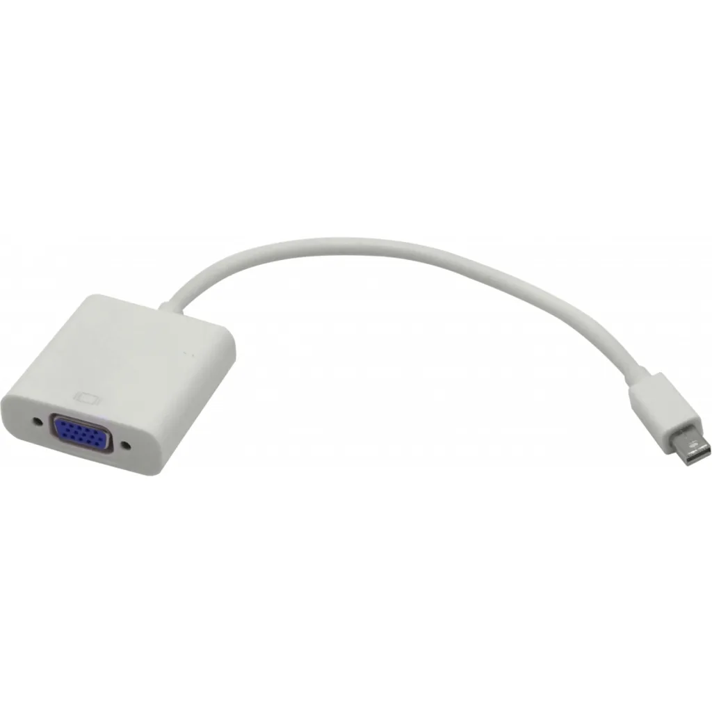 Imagen 1 de VGA-H A MINI-DISPLAY-PORT-M BLANCO CABLE-15CM ADAPTADOR MAC