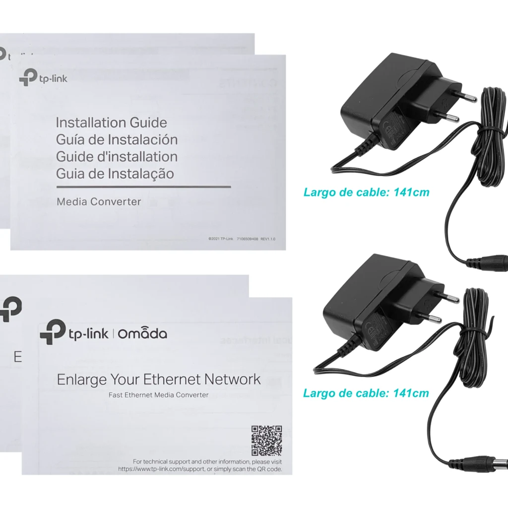 TP-LINK Kit-WDM Convertidor Fibra SM 1-SC 1310/1550nm 15km 100mbps