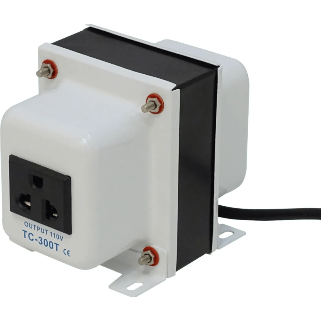 Imagen 1 de MACROTEL 300W Transformador c/tierra 110V-220VAC Fusible-5A Trafo