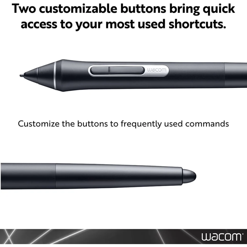 Imagen 5 de Lápiz Wacom Pro Pen 2 Nivel Sens 8182, Compatible Pro PTH-660/860 DTH-1320/1620