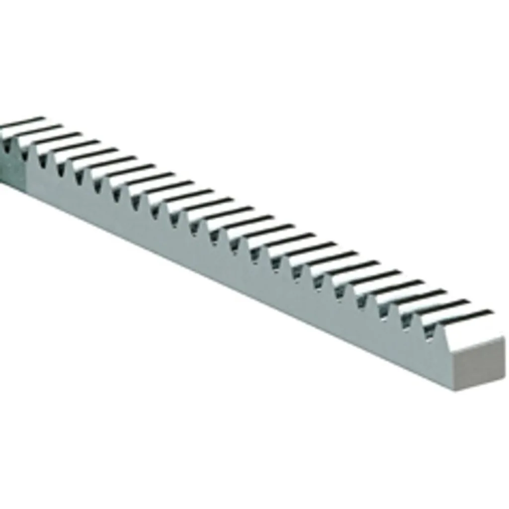 CRM260GLV-1MT-22X22X1000. Cremallera rectangular 22x22 con agujeros Largo de 1 Mt