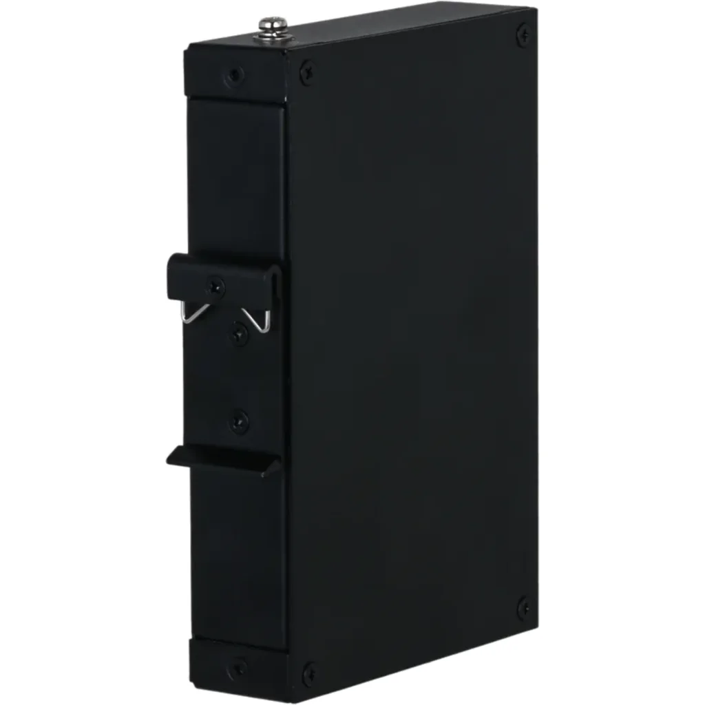 Imagen 2 de DH-PFT1500. Extensor PoE Dahua de 5Puertos 4 puertos 100 Mbps de salida de PoE y 1 Puerto 1000 Mbps de Entrada PoE, a riel din