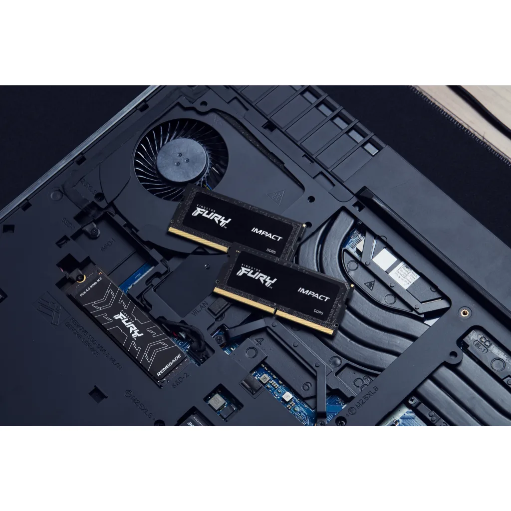 Imagen 7 de Memoria RAM 16GB DDR5 4800MHz SO-DIMM CL38 Non-ECC 1.1v 262p - FURY Impact PnP
