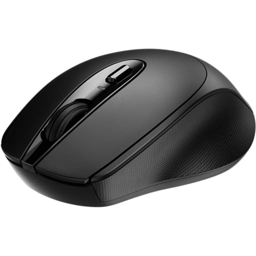 Mouse Inalámbrico KlipX KMW-410BK, Óptico 800dpi 4 Botones 2.4 GHz Negro