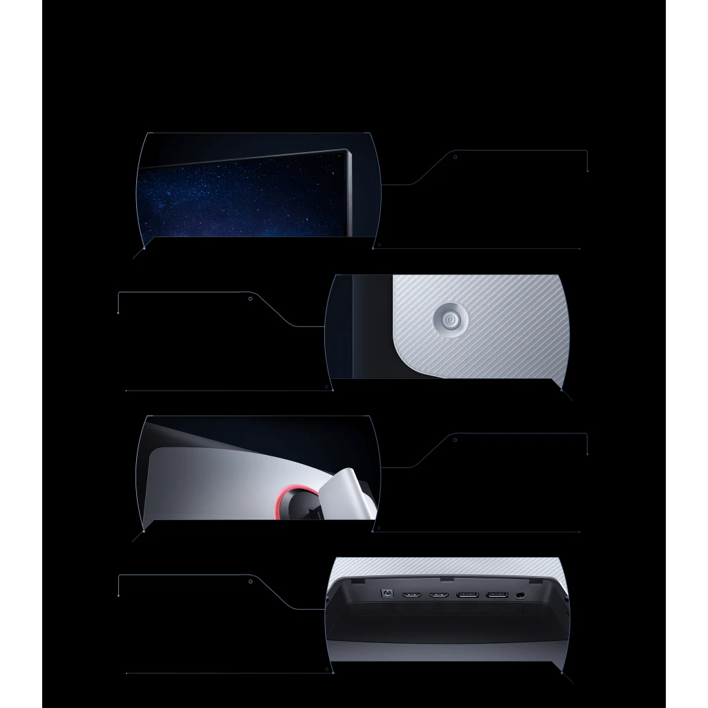Imagen 5 de Xiaomi G Pro 27i - 27" - 2560 x 1440 - DisplayPort / HDMI - Gaming - 180 Hz