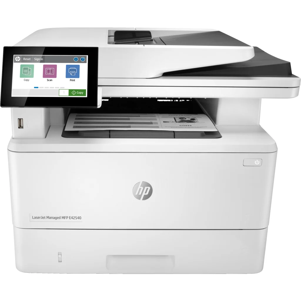 Impresora Multifunción HP LaserJet Managed MFP E42540f Láser Monocrómo LAN USB