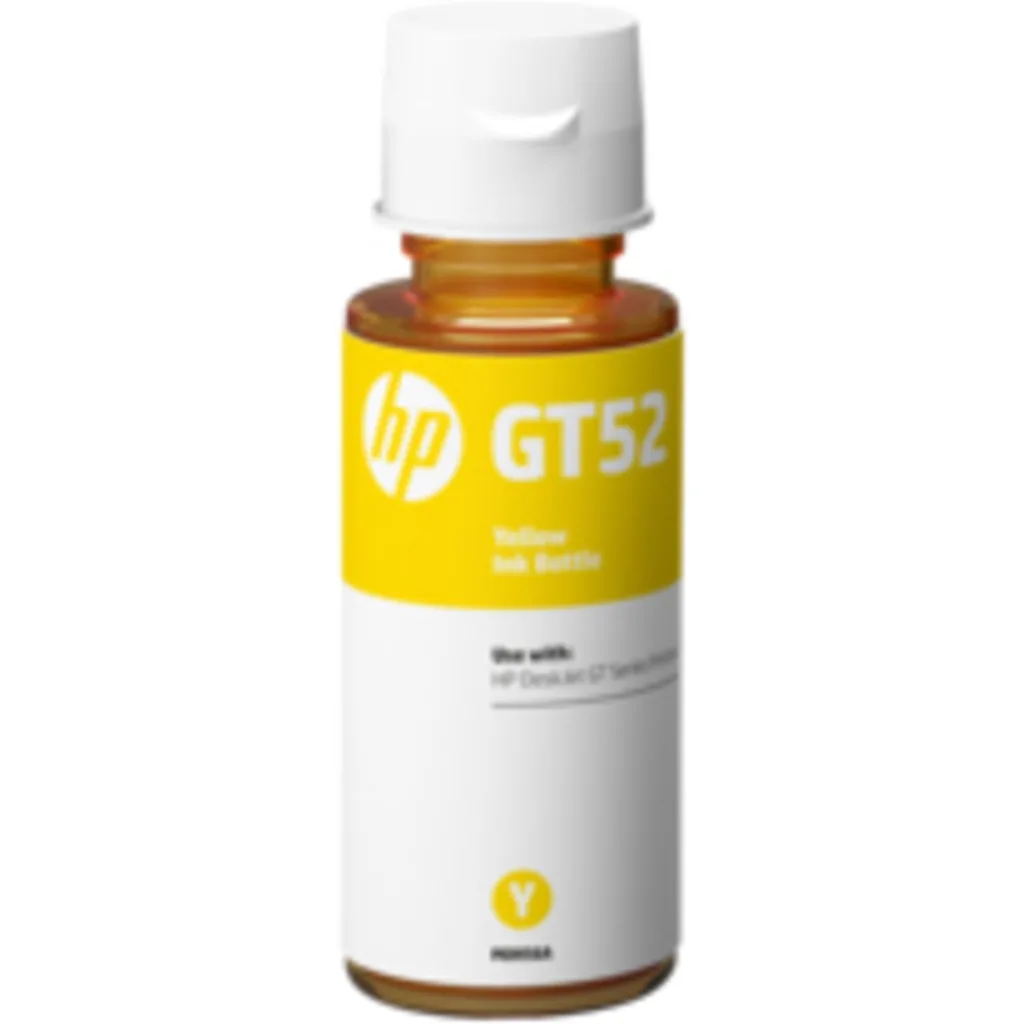 Imagen 4 de Botella de Tinta HP GT52 Amarillo para DeskJet GT5810/5820/InkTan410, 8000Pág70m