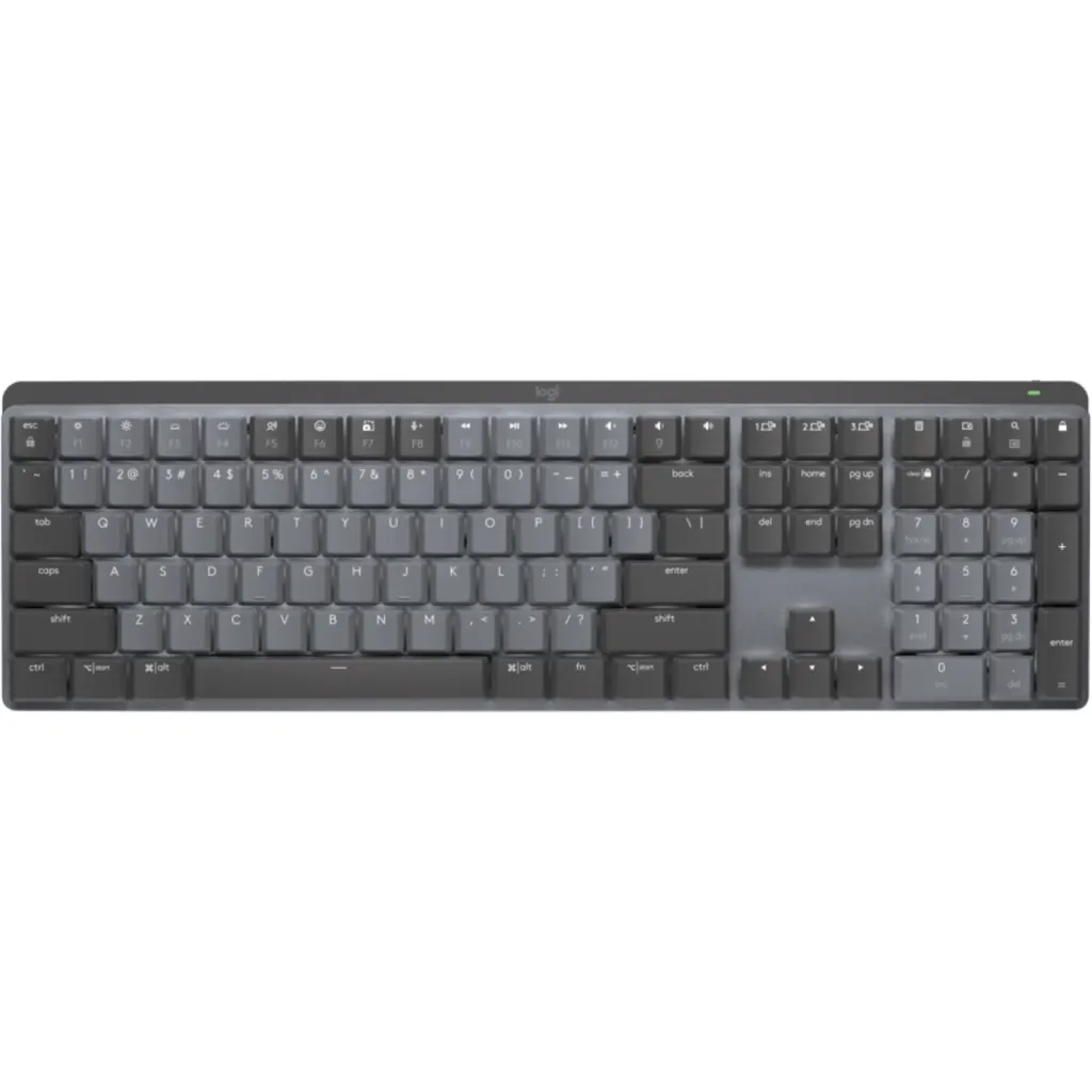 Teclado Inalámbrico Logitech MX Mechanical Bluetooth Español Color Grafíto