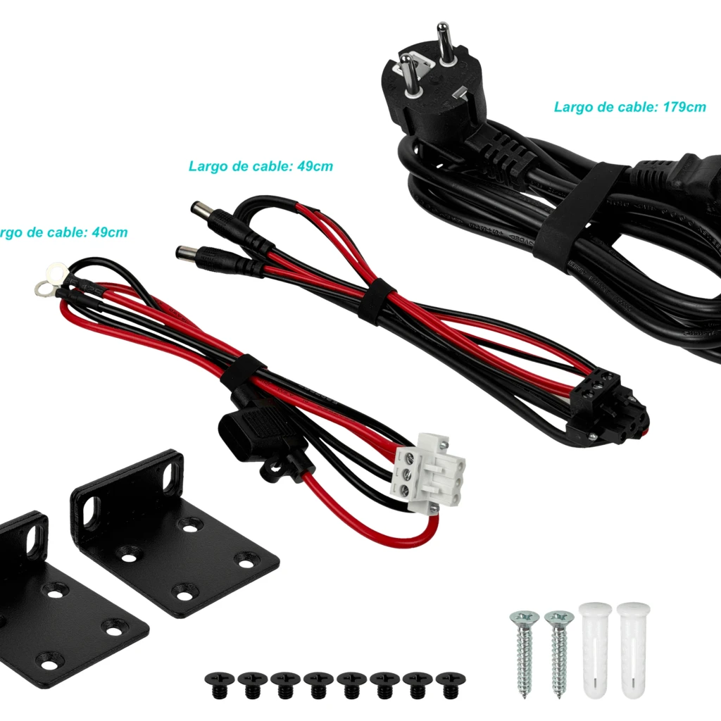 Imagen 2 de UISP EP-54V-72W UBIQUITI 2-PoE54V 72W Fuente Carga Bateria Control UISP-IP 100-240VAC