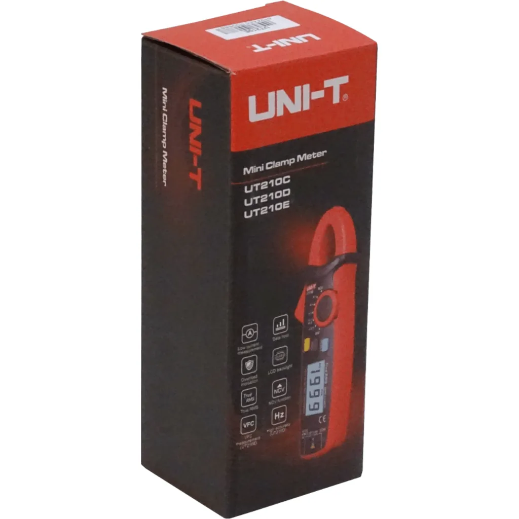Imagen 2 de UNI-T Multitester Amperimetro inc-2xAAA 400A 600VAC Jaw-17mm