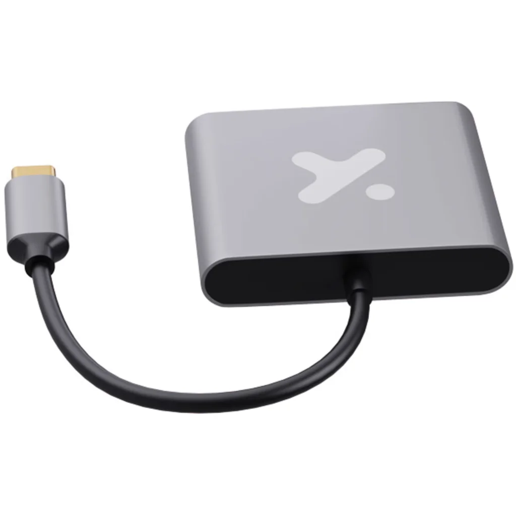 Imagen 2 de Adaptador Multipuertos XTech XTC-566, 3en1 USB-C a HDMI USB-C USB-A3.0
