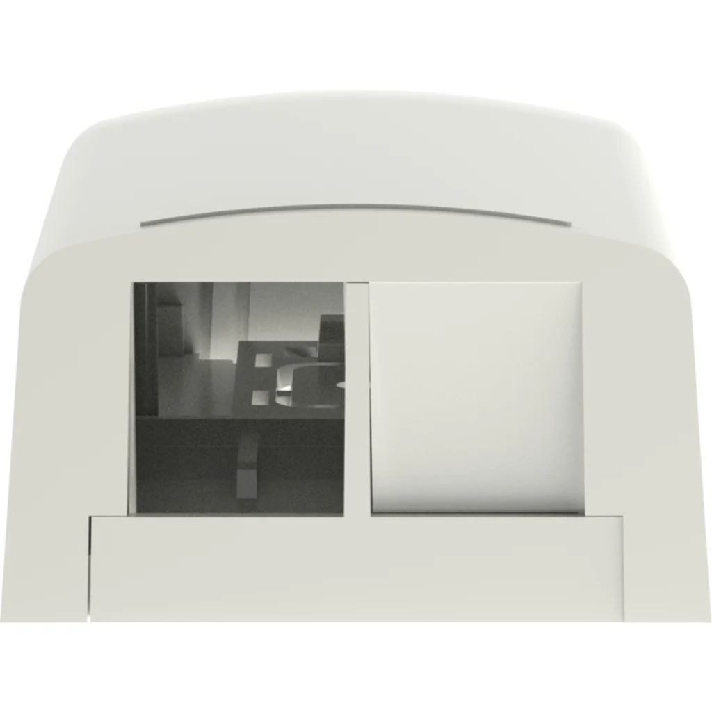 Imagen 1 de Panduit NetKey Surface Mount Boxes - Surface mount box - off white - 2 ports