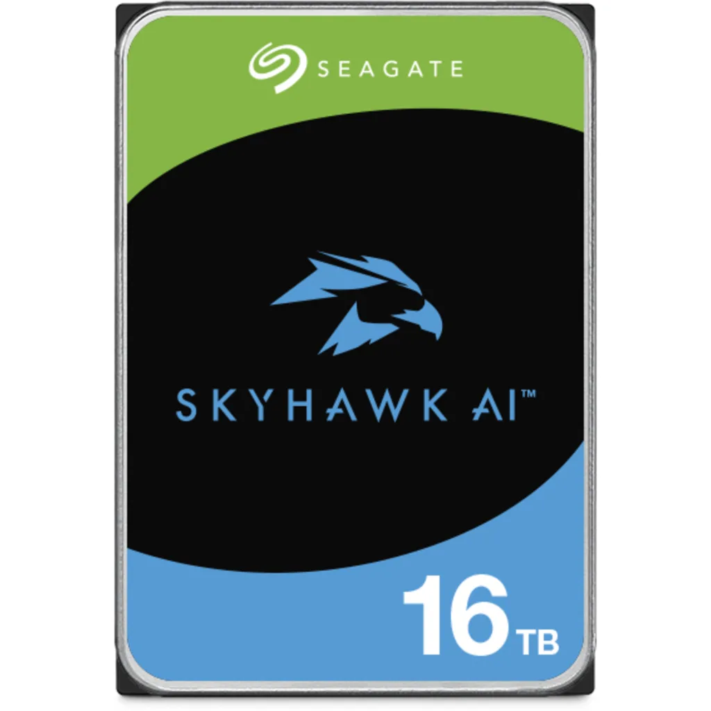 Imagen 1 de Disco Duro Seagate SkyHawk 16TB 3.5" 7200rpm SATA3 6.0Gb/s 512MB p/NVR