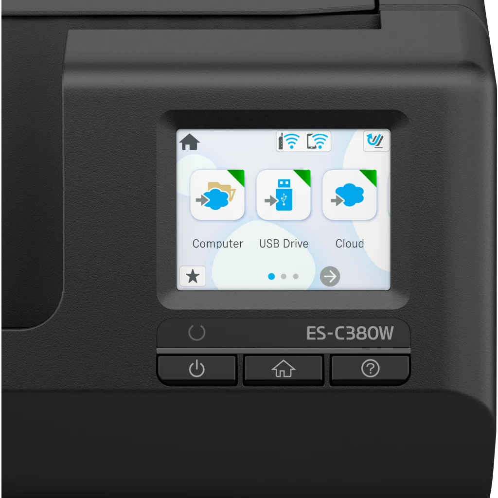Imagen 10 de Escáner de Escritorio Epson WorkForce ES-C380W WiFi USB 2.0
