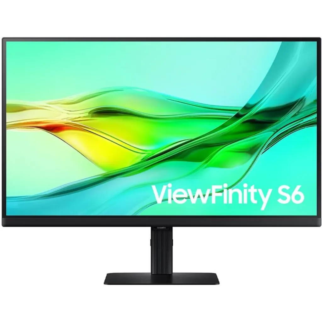Monitor Samsung ViewFinity S6 S60D 27"" QHD 2560*1440 IPS LAN DP HDMI 3*USB USB-C
