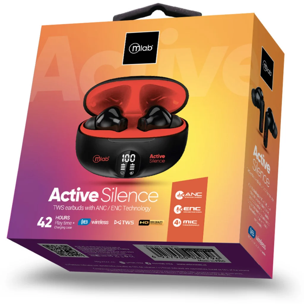 Imagen 2 de Mlab ActiveSilence TWS - Rojo (110MLB09363)