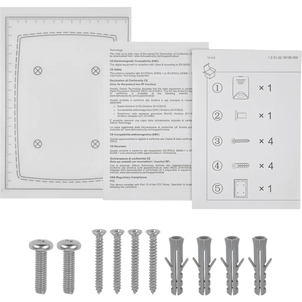 DAHUA Lector Tarjeta RF-ID 125KHz 13,56MHz Rango/1-3cm req/9-15VDC
