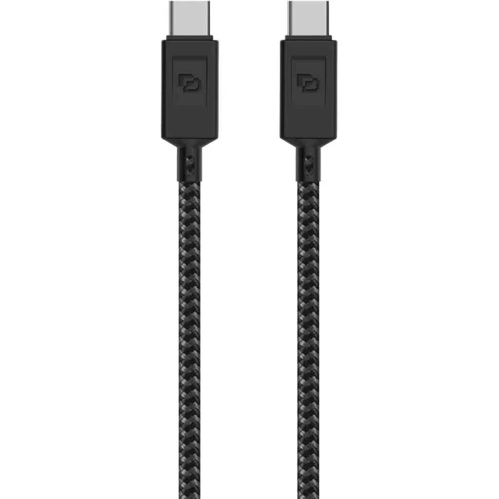 Imagen 2 de Cable USB-C a USB-C, USB 3.2, 1.5 Mt Rugged Dusted negro