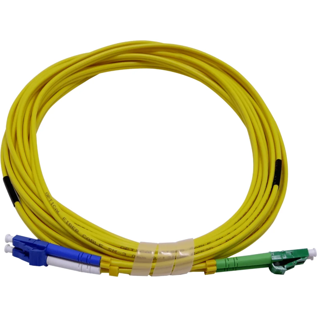 Imagen 1 de 5mt SM LC/UPC-LC/APC MonoModo SM Duplex Jumper Cable Fibra 3.0mm 9/125