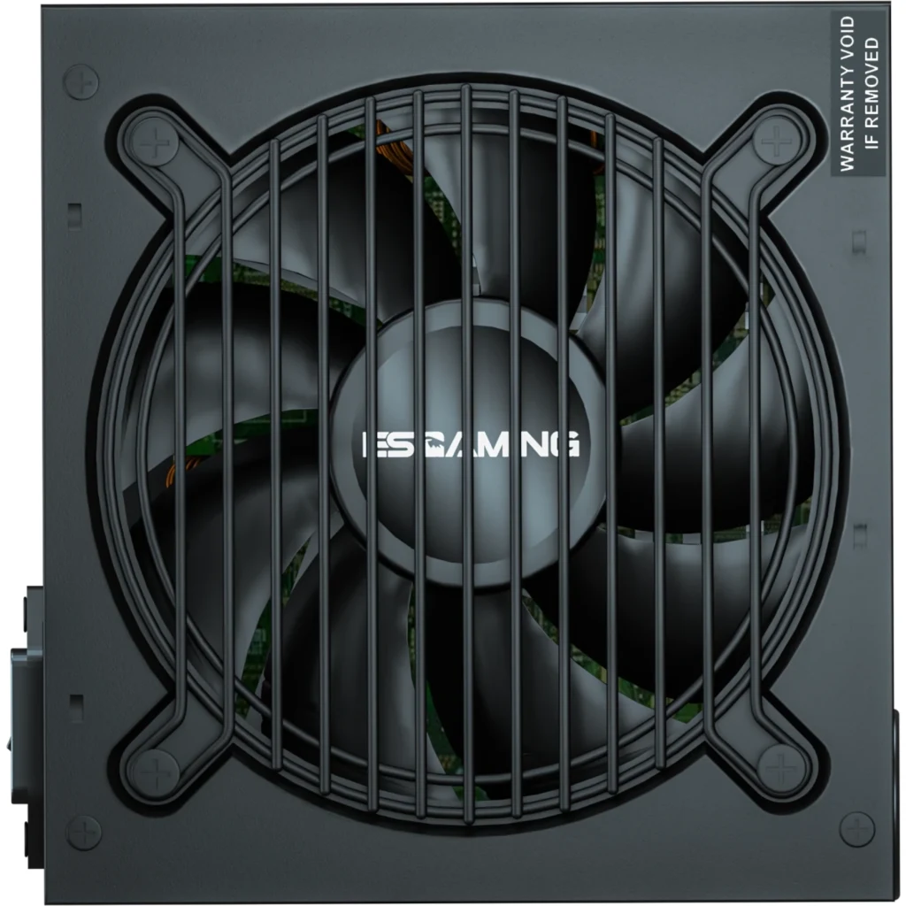 FUENTE PODER 650W/24P 2POWER/2SATA APTA I7-14700/ ES-650W BLACK 12CM FAN