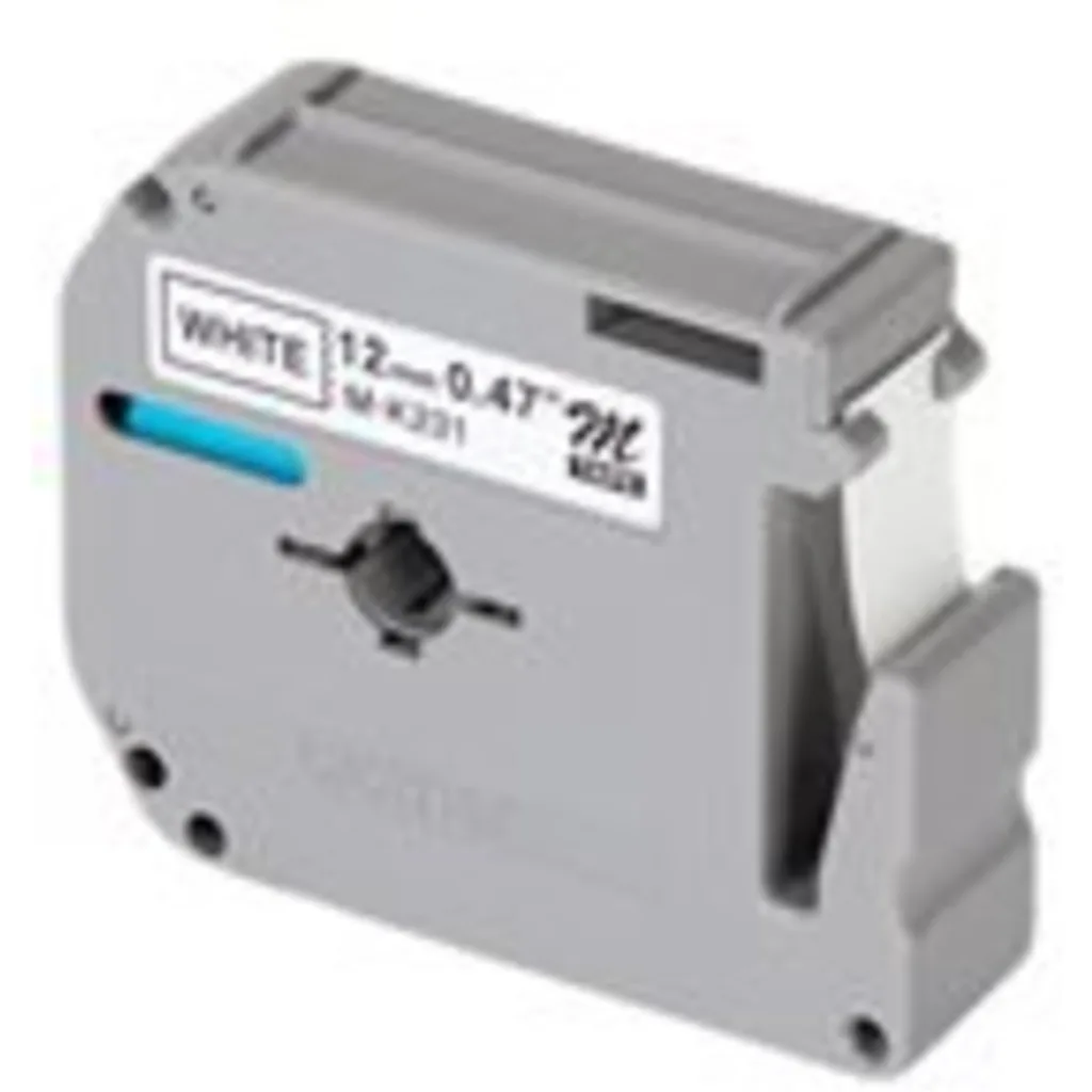 Imagen 3 de Cinta Rotuladora Brother M-231Negro sobre Blanco 12mm 8mts PT-90/100/110 PT70/80