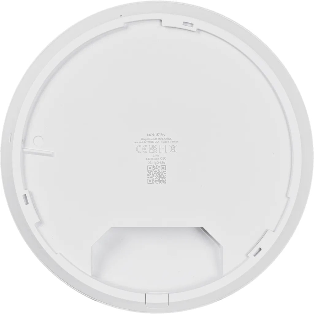 Imagen 5 de UniFi AP WiFi 7 Interior - 2,4GHz (2x2 688Mbps 4dbi) 5GHz (2x2 4.3Gbps 6dbi) 6GHz(2x2 5.8Gbps 5.8dbi) (1) 2.5GbE Req: U-PoE+