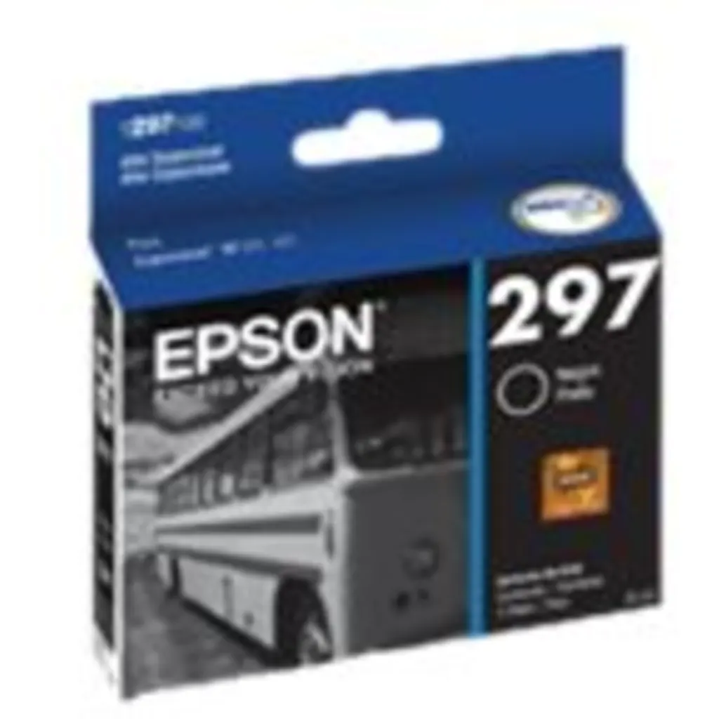 Imagen 1 de Cartucho de Tinta Negro Epson 297 de Alta capacidad T297120 300 paginas 
