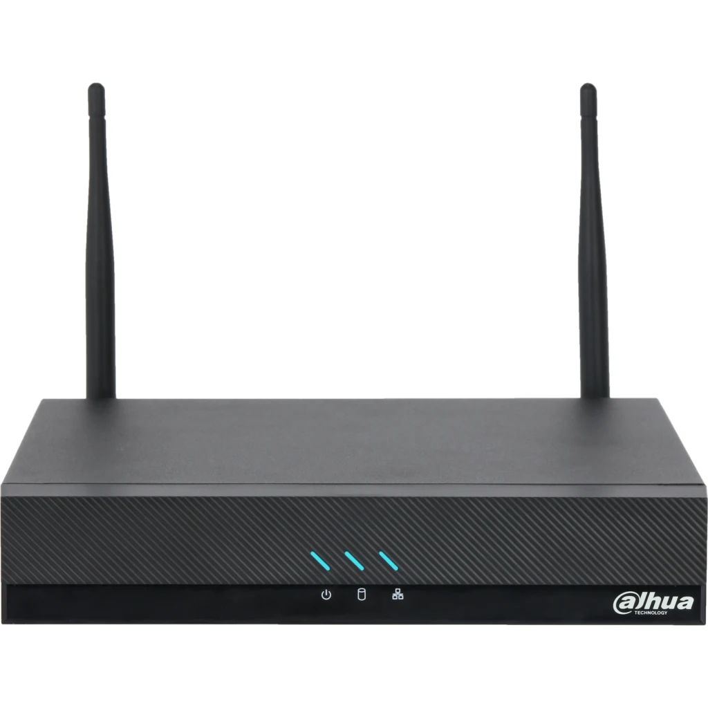 Imagen 1 de DHI-NVR2104HC-W. NVR Wi-fi 4 Canales Dahua IA SMD 1xHDD Hasta 20Tb Hasta 16MP 12v