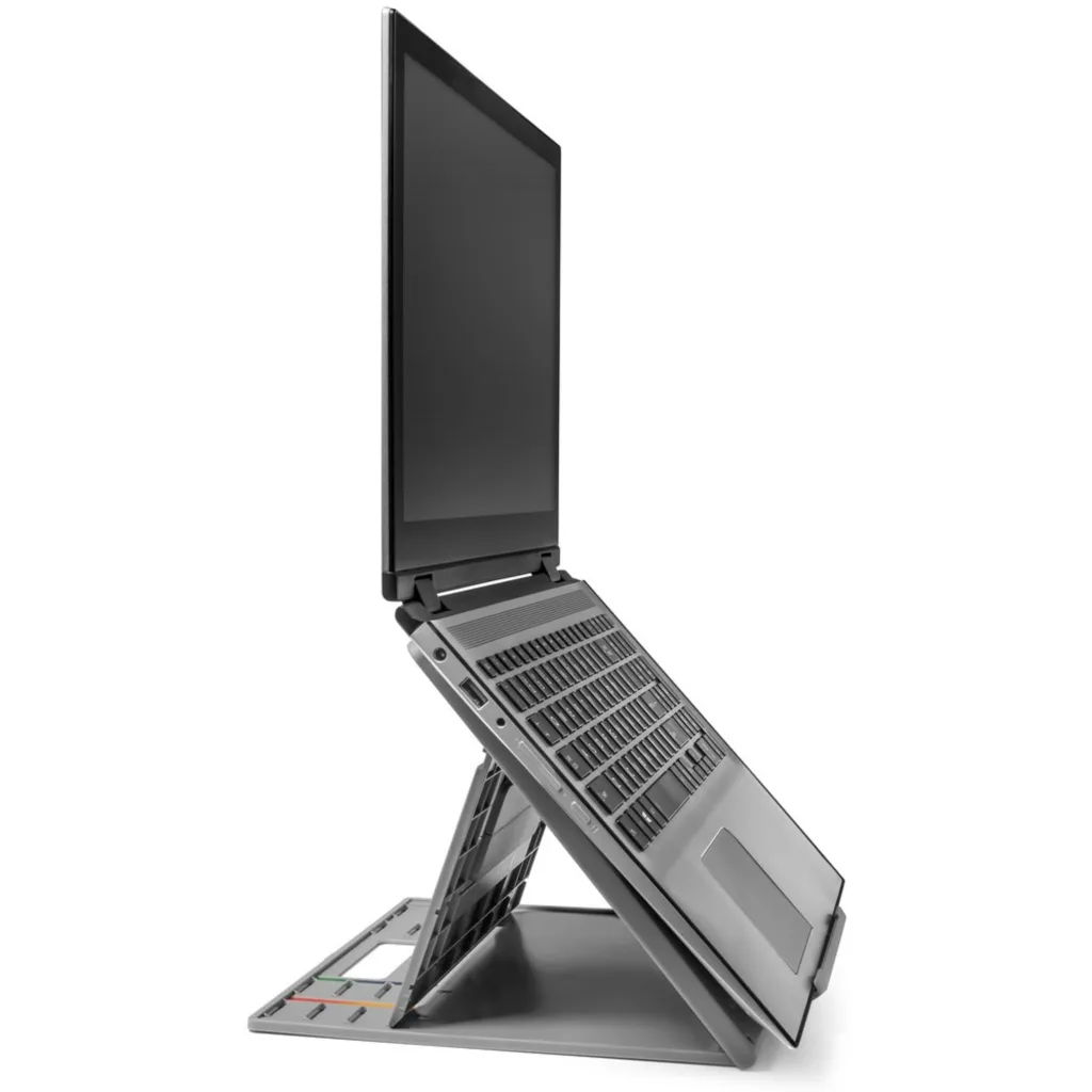 Imagen 7 de Base para Notebook Kesington Easy Riser Go SmartFit, hasta 17" Color Gris