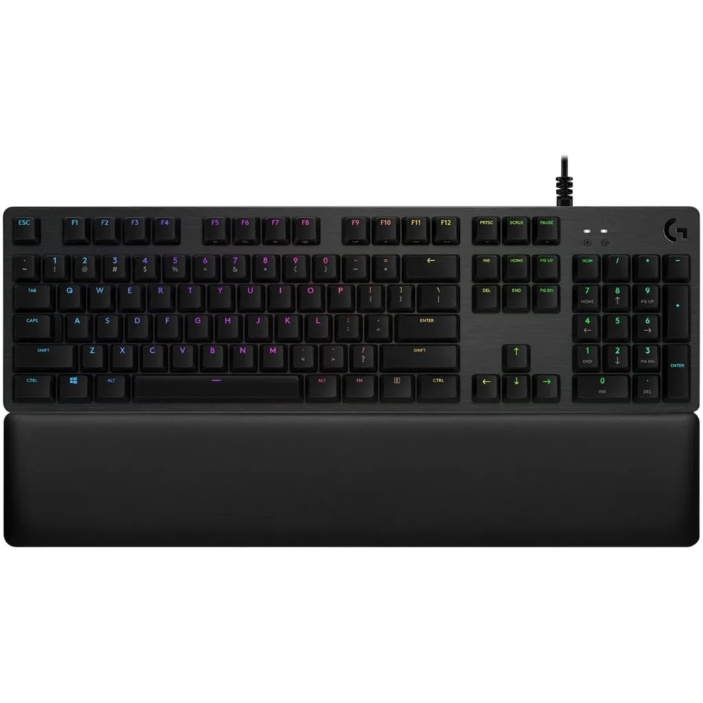 Imagen 14 de Teclado Gamer Alámbrico Logitech G513 RGB GX Brown Carbon Mecánico Español 
