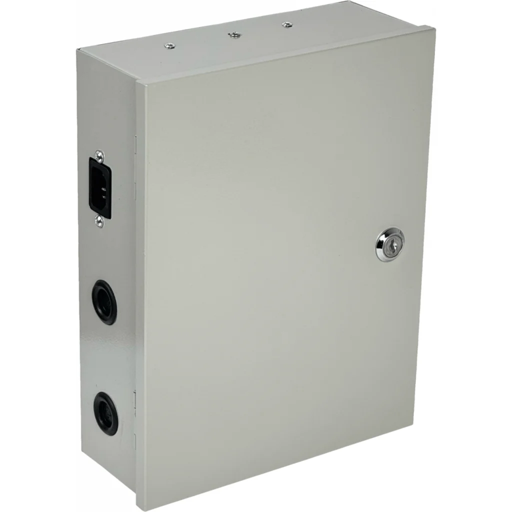 Imagen 5 de CCTV 12V 3A 9-Salidas Fuente-Carga-Bateria Gabinete-llave 100-240V C13
