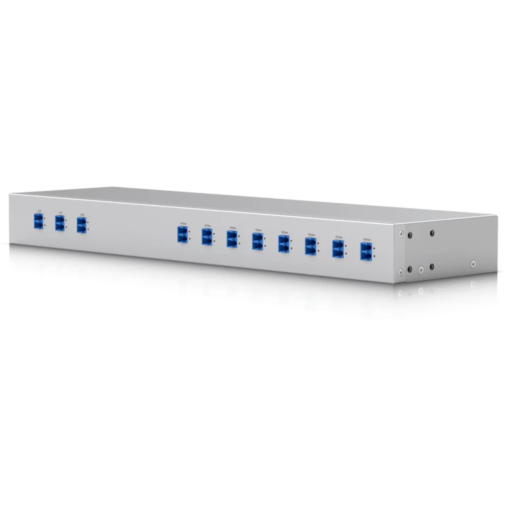 UI MuxDemux8 LC/UPC 1450-1590nm 1-COM 1-MON De-Multiplexor UACC-CWDM-8