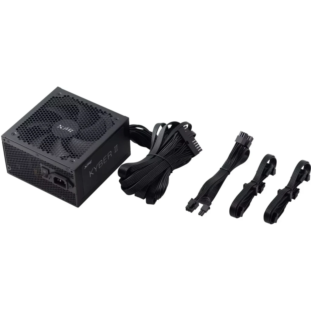 Imagen 10 de Fuente de Poder XPG KYBER II 850W 80+ Gold Ventilador 120 mm PFC Activo 