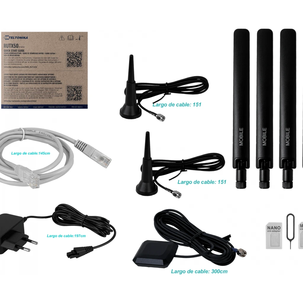 Imagen 6 de Router Industrial Teltonika RUTX50