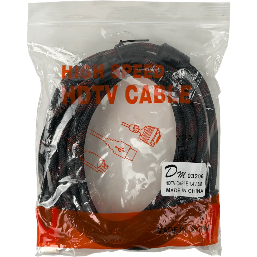 Imagen 2 de Cable HDMI v1.4 M/M Longitud 3mts Color Negro