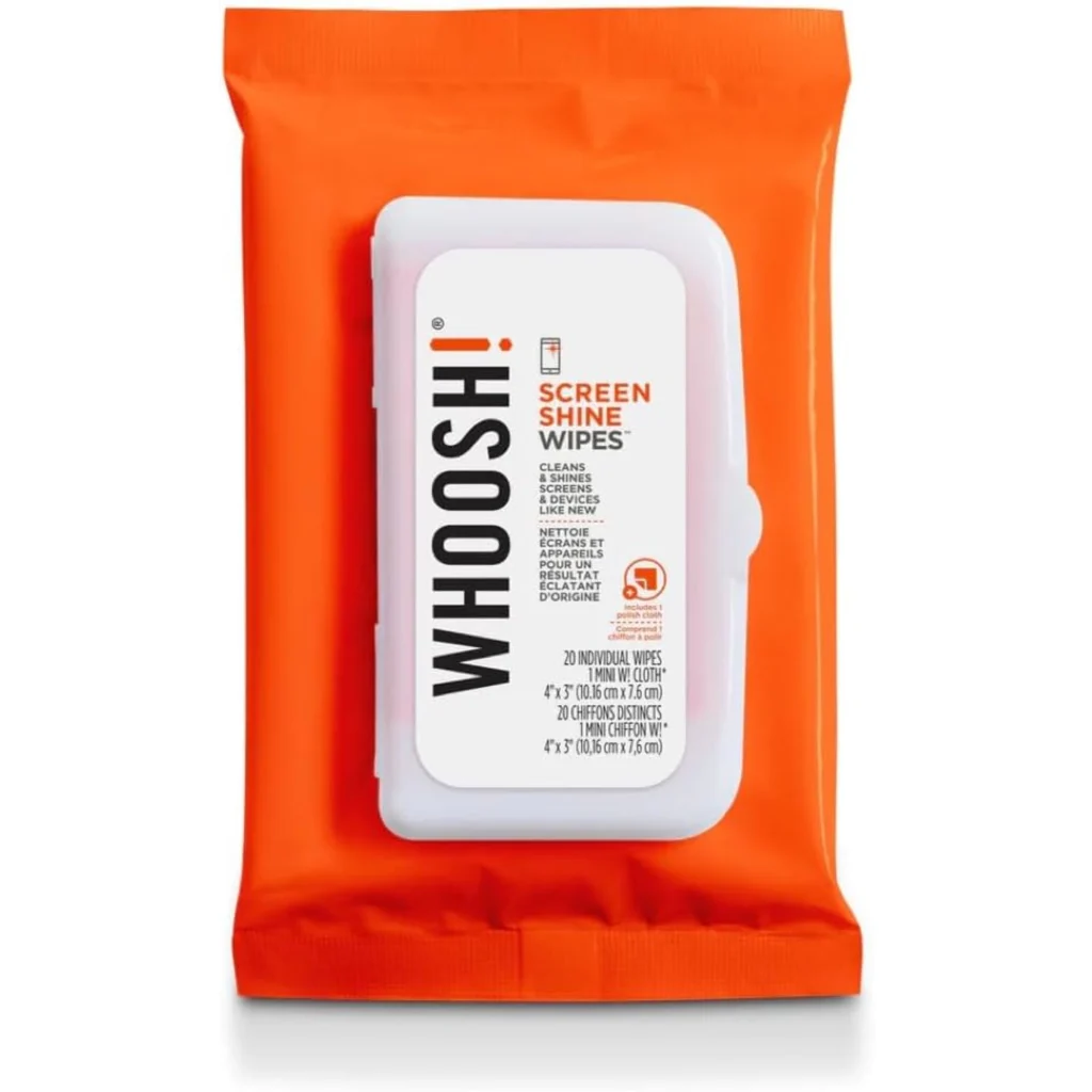 Imagen 9 de Toallitas de Limpieza para Pantallas Whoosh Screen Shine 1FG20WPENFR 20 unidades