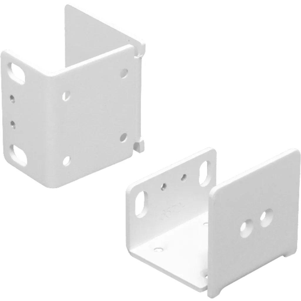 Imagen 2 de Kit de montaje rack MikroTik 2 en 1 para instalar dos equipos compatibles en rack de 10 pulgadas. Ordena y profesionaliza la instalación.