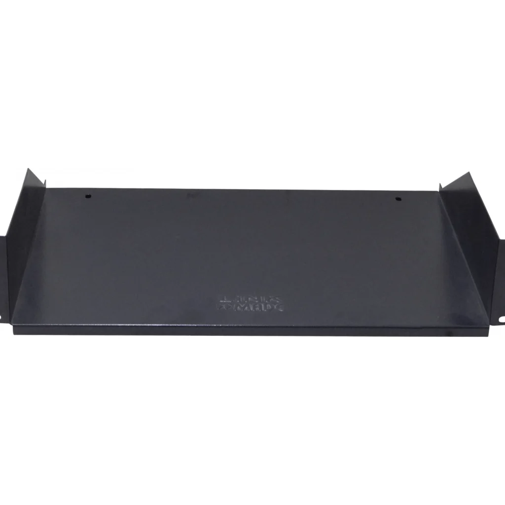 Bandeja para Rack LINKMADE RB2-3LL, Lisa 2U 30cm-Fondo Negra (RequiereTornillos)