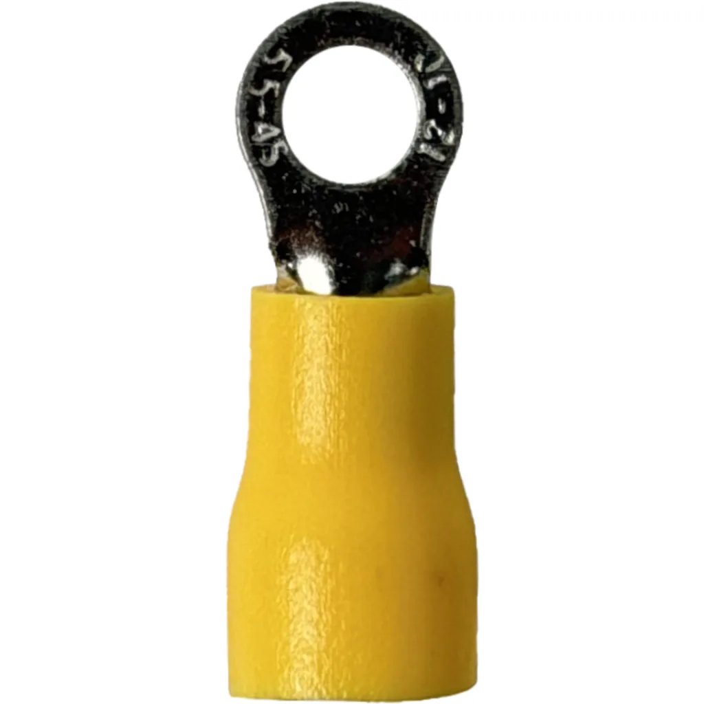 Imagen 1 de RV5.4-4 Ojo-4,3mm 4-6mm2-Cable 50-unids. Conector Amarillo Aislado PVC