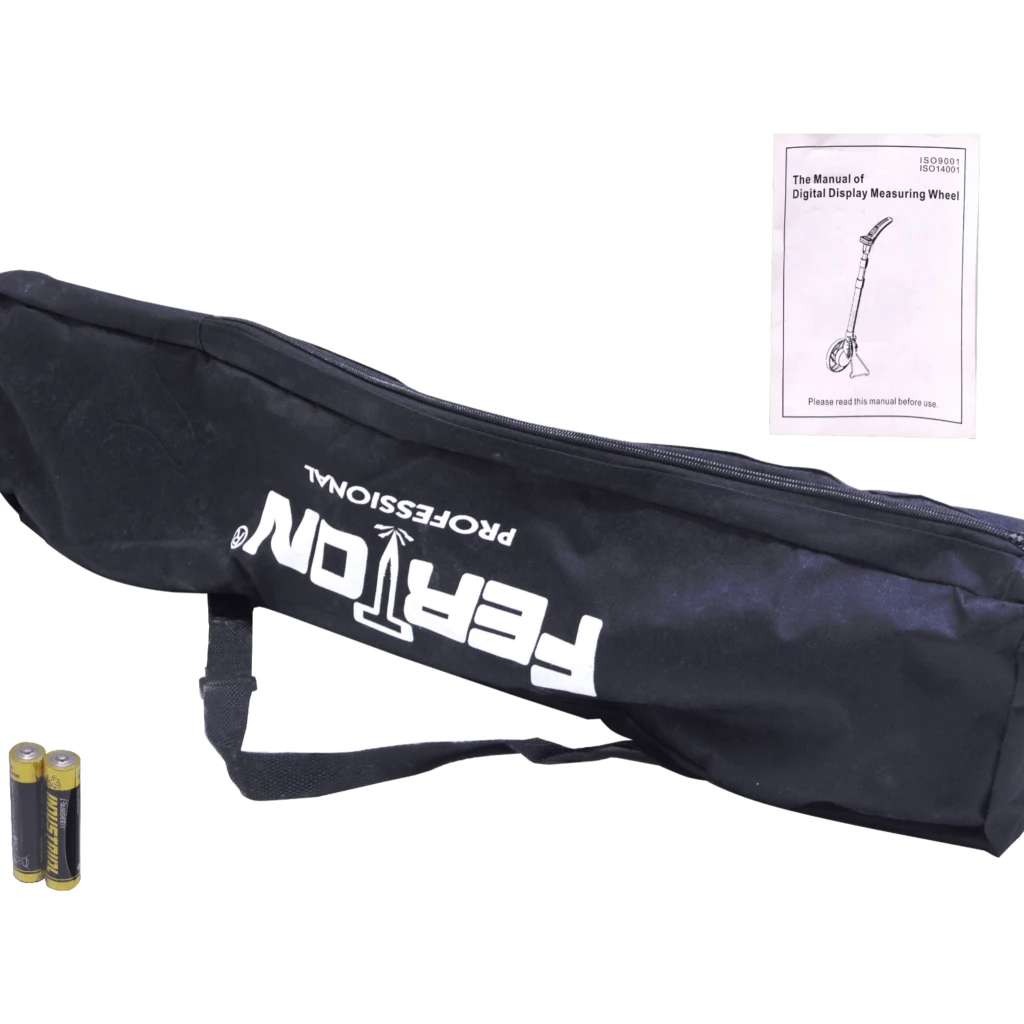 Imagen 3 de Odometro 9999mt Digital inc-2xAAA Rueda-158mm Atril-Plegable inc/Bolso
