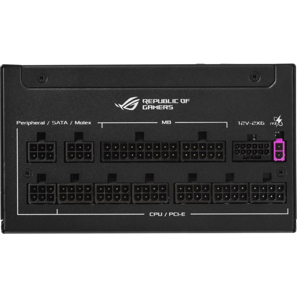 Imagen 10 de Fuente de Poder ASUS ROG Strix 1000W 80+ Plus Platinium Act PFC ATX 3.1 Modular