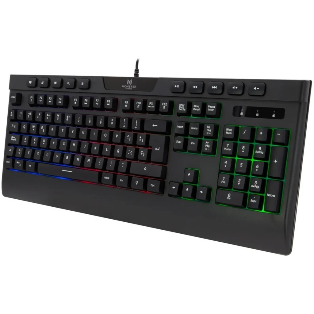 Imagen 2 de T1027 KEYBOARD GAMER MONSTER INCEPTION